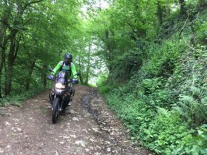 stage randonnee moto trail